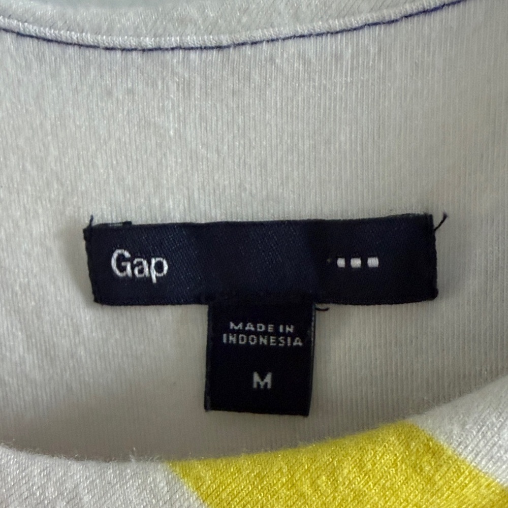 GAP White Red Blue and Yellow Dress - Picture 2 of 3